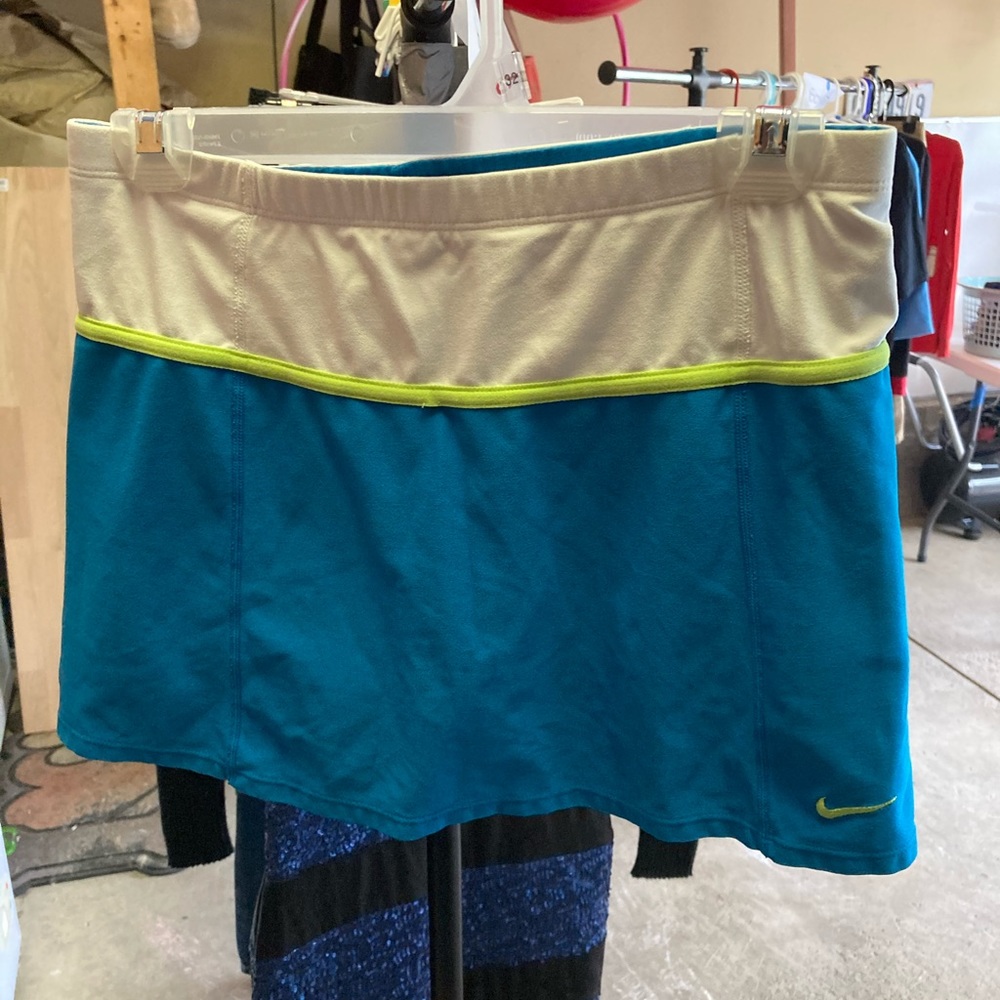 Aqua Nike Athletics skirt